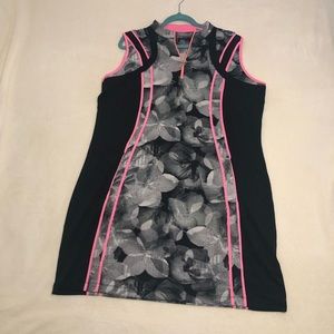 Women’s XXL black and pink golf ⛳️ dress